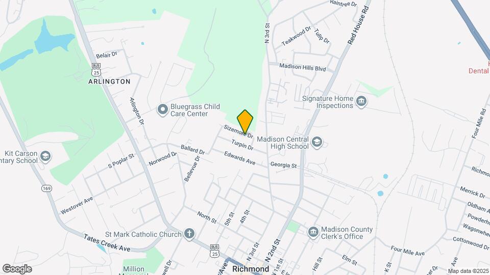 706 Sizemore Dr Map and Location Details