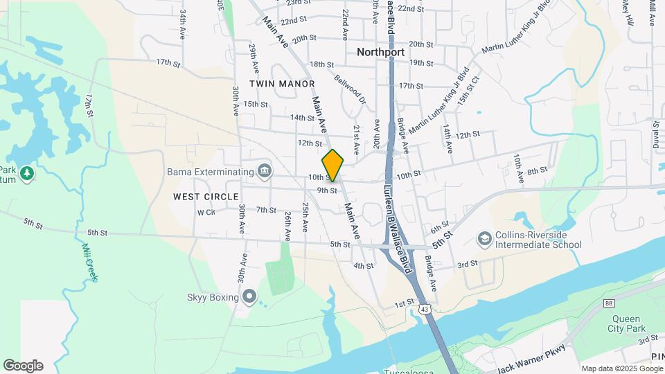 2304 9th St Map and Location Details