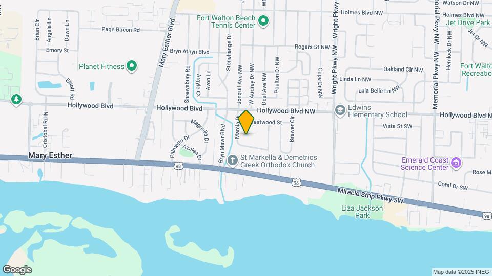 708 Marcia Cir Map and Location Details