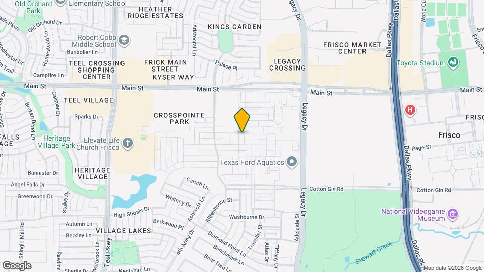 8590 Kentland Dr Map and Location Details