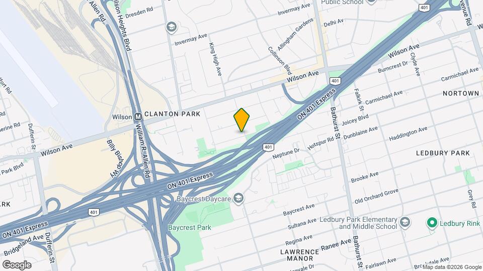 34 Touraine Ave Map and Location Details