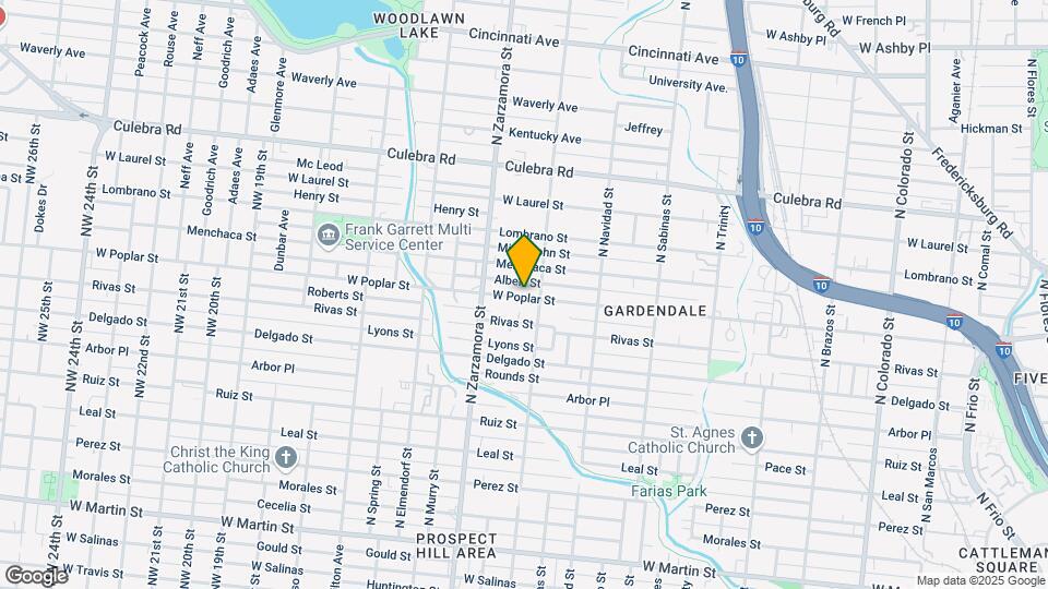 2019 W Poplar St Map and Location Details