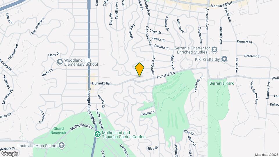 21523 Dumetz Rd Map and Location Details