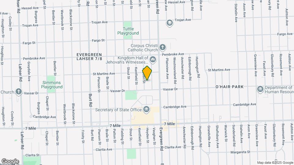 19450 Heyden St Map and Location Details