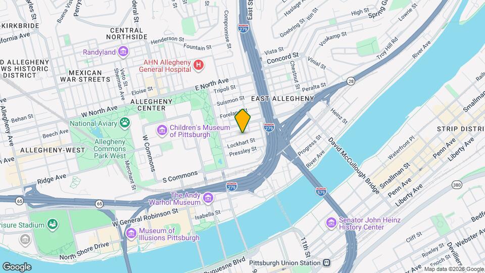 521 Avery St, Unit 2 Map and Location Details