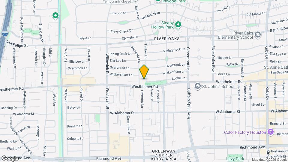 2368 Timber Ln Map and Location Details