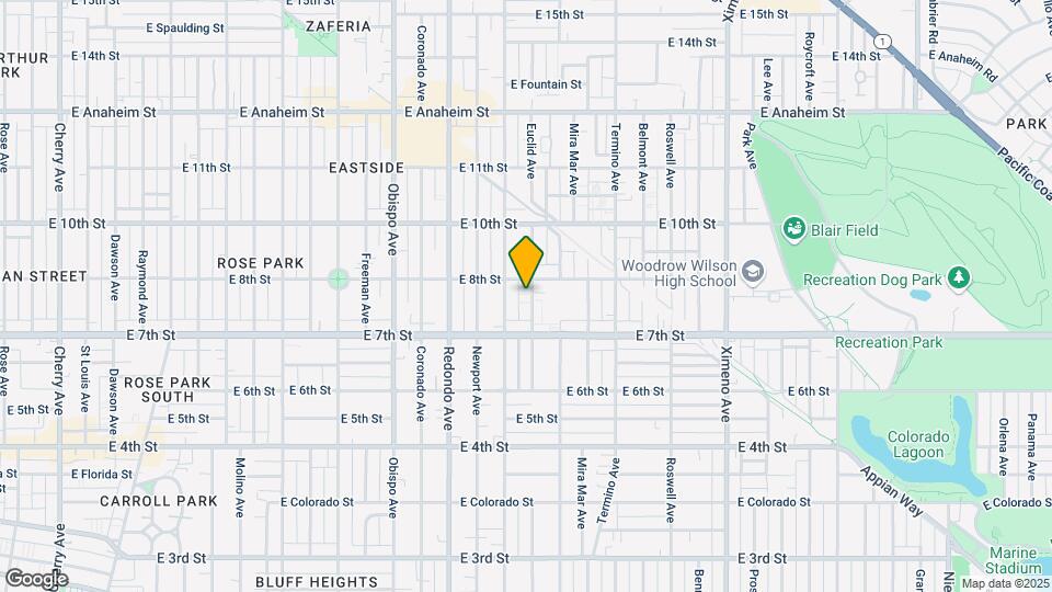 767 Euclid Ave Map and Location Details