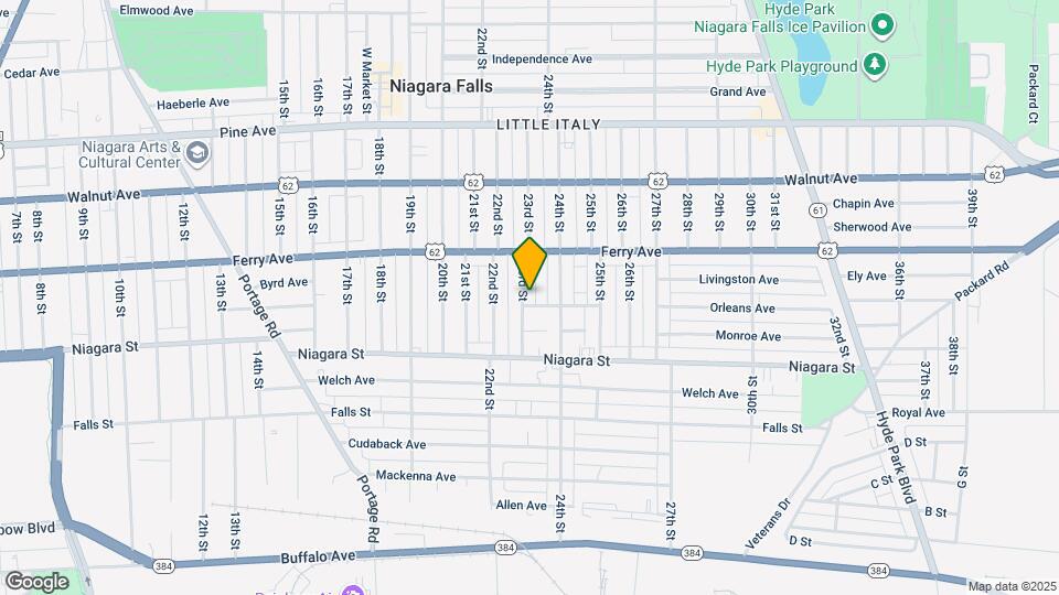 451 23rd St Map and Location Details