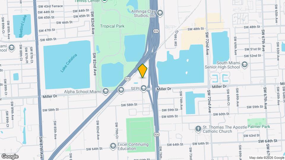 5401 SW 77th Ct Map and Location Details