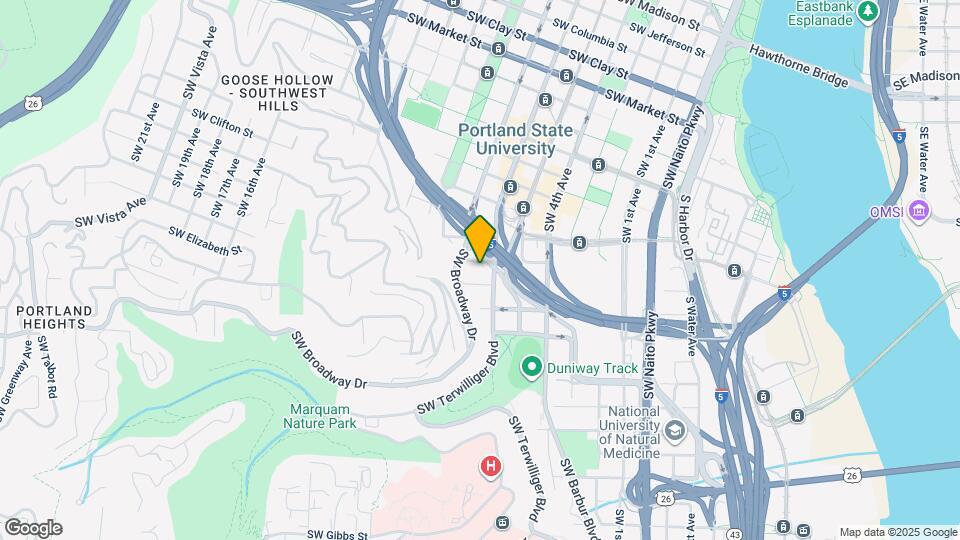 620 SW Grant St. Map and Location Details