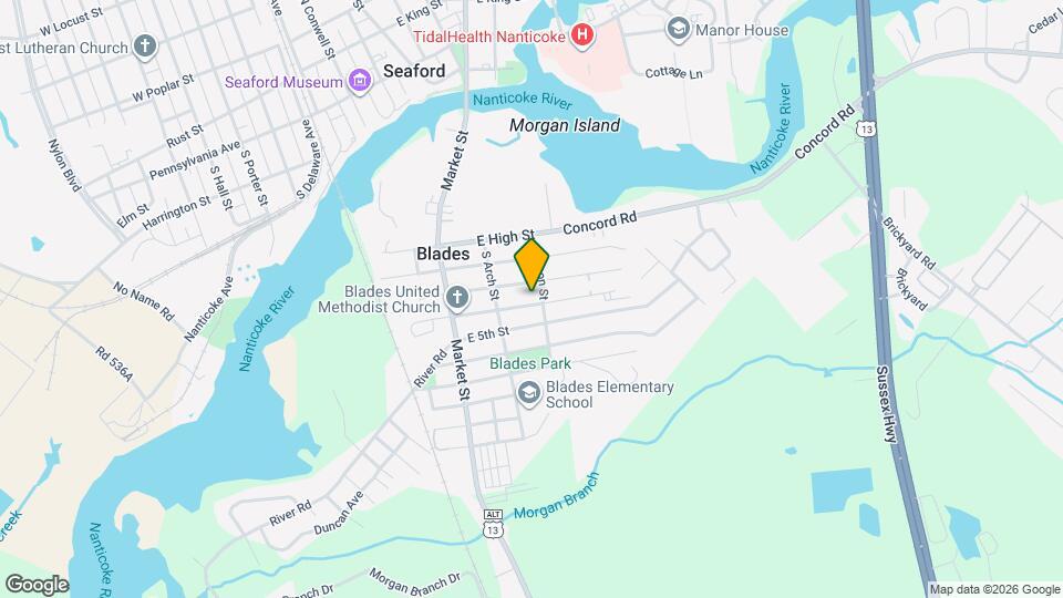 112 E 4th St Map and Location Details