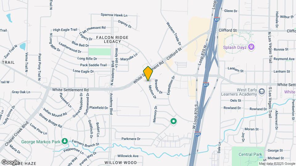 9725 Minton Dr Map and Location Details