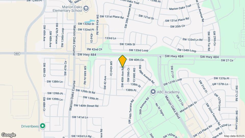 13682 SW 40th Ave Map and Location Details