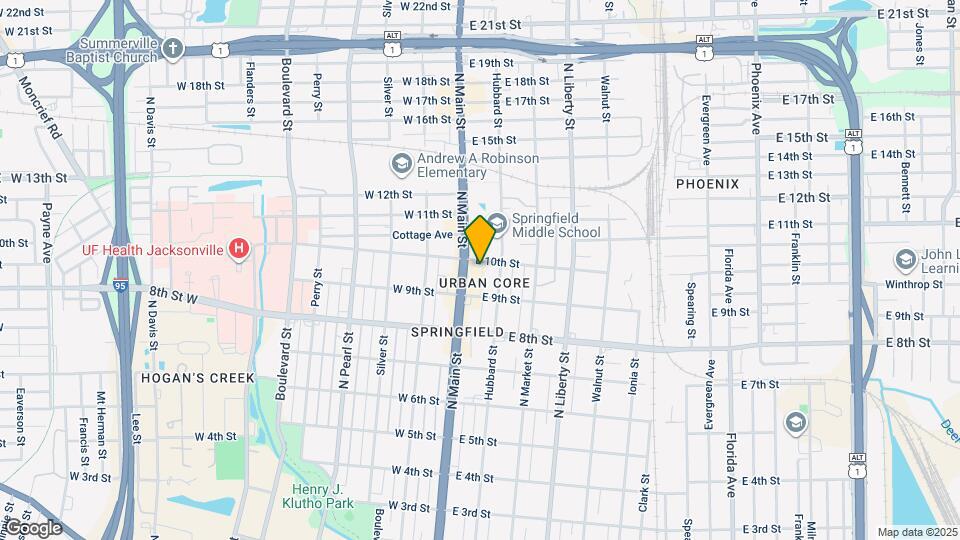 1946 Redell St Map and Location Details