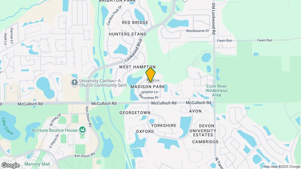 3838 Regents Way Map and Location Details