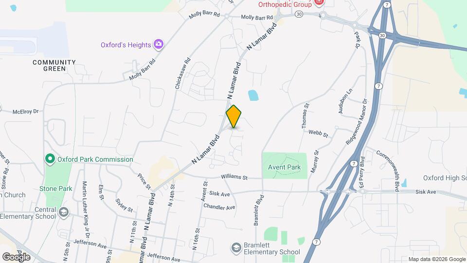 1221 Ivy Rd Map and Location Details