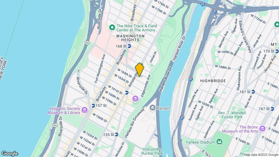 463 W 164th St Map and Location Details