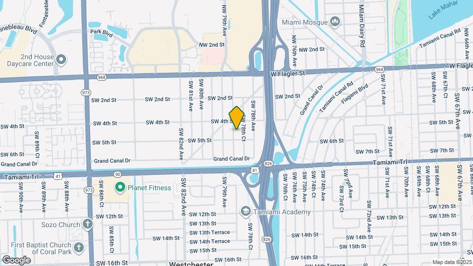 445 SW 78th Pl Map and Location Details