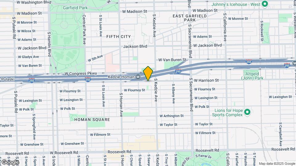 3227 W Harrison St Map and Location Details