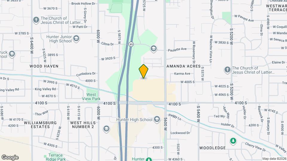 4004 S 5710 W Map and Location Details