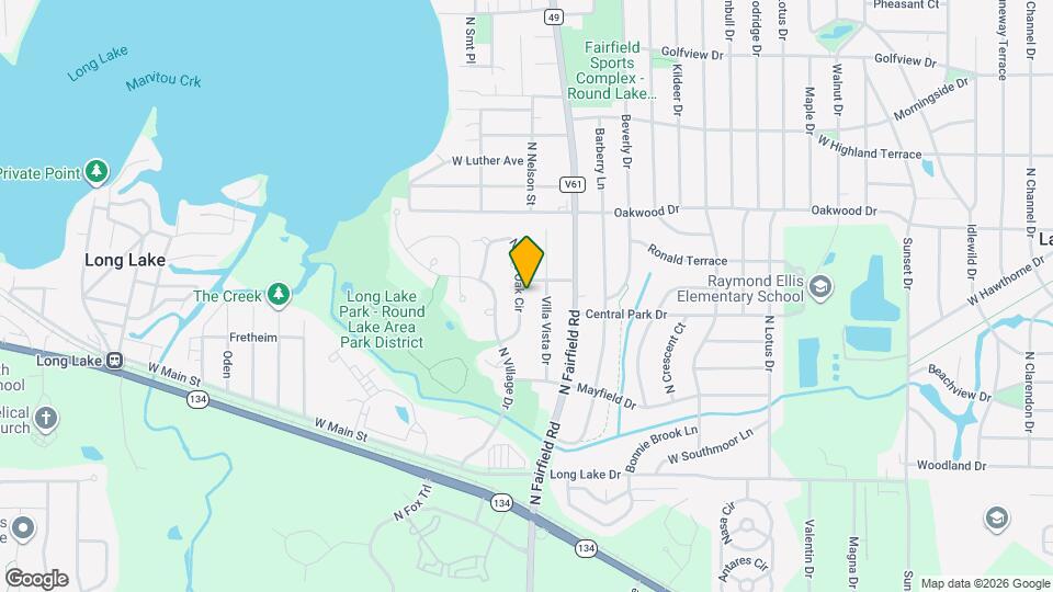 1187 N Red Oak Cir Map and Location Details