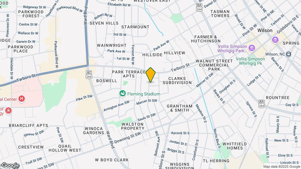 810 Selma St Map and Location Details