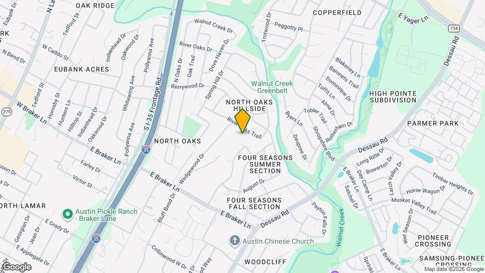 11611 April Dr Map and Location Details