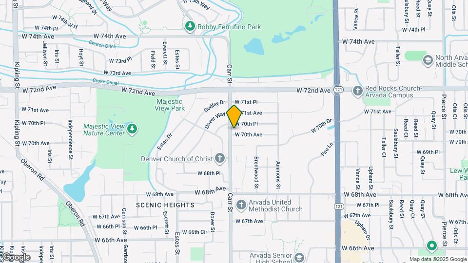 8371 W 70th Ave Map and Location Details