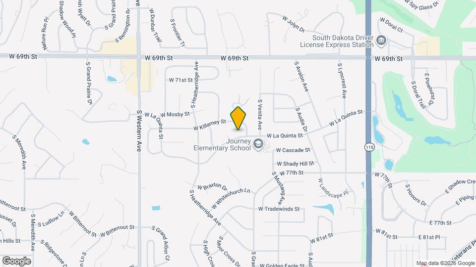 1004 W La Quinta St, Unit F Mapa y Detalles de la Ubicación