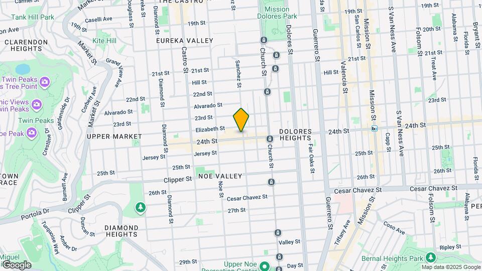 3906 24th St, Unit C Map and Location Details