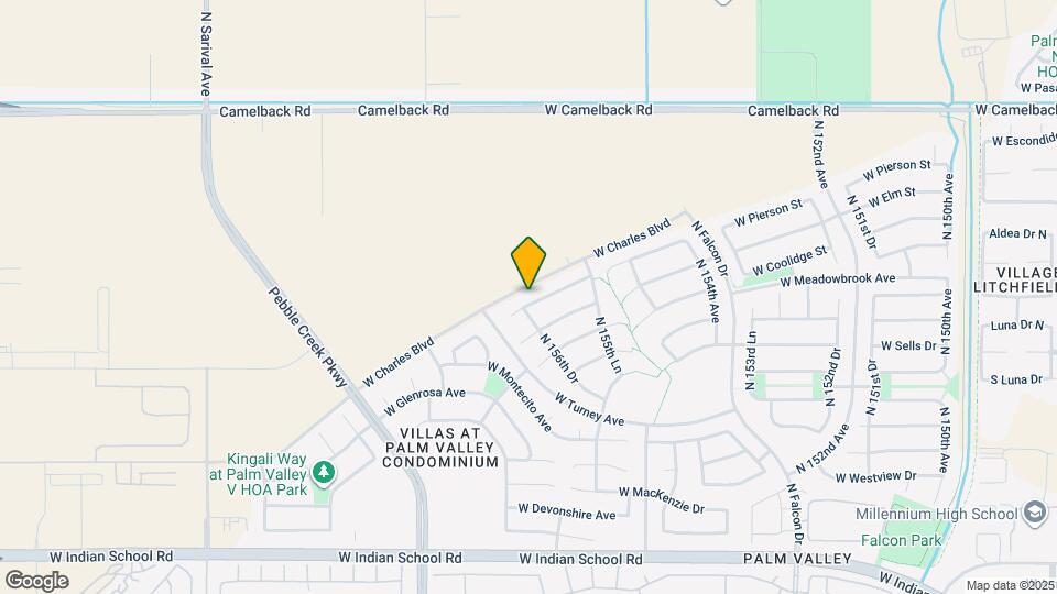 15668 W Meadowbrook Ave Map and Location Details