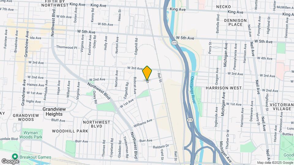 Apartments at the Yard:Parkline Mapa y Detalles de la Ubicación