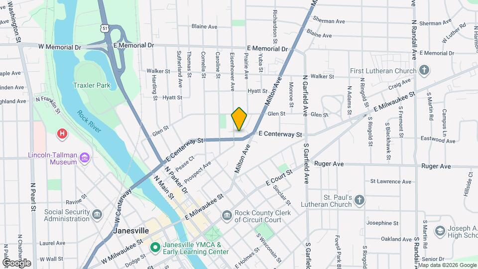 709 E Centerway, Unit 1 Map and Location Details