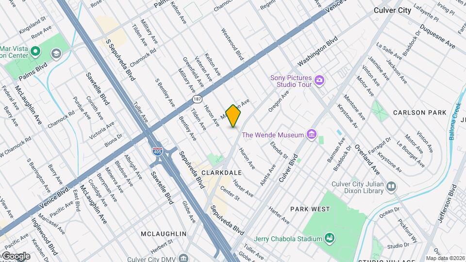 3947 Prospect Ave Map and Location Details