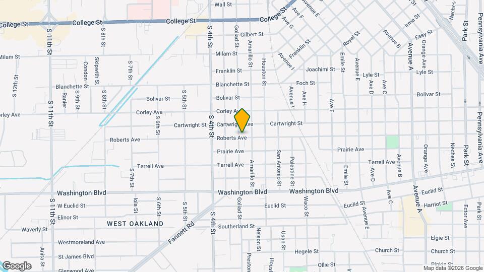 2695 Goliad St Map and Location Details