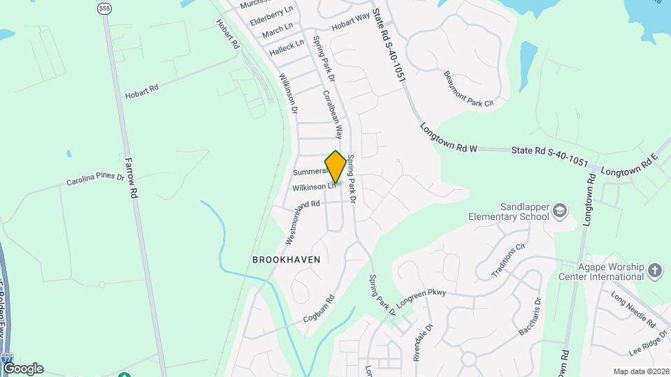 1069 Coralbean Way Map and Location Details