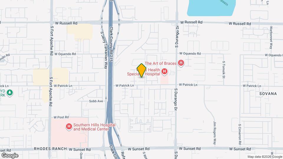 8824 Rambling Rock Ct Map and Location Details