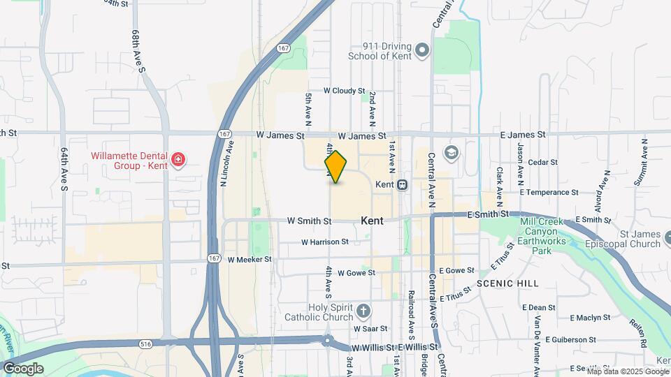 Dwell At Kent Station Apartments Mapa y Detalles de la Ubicación