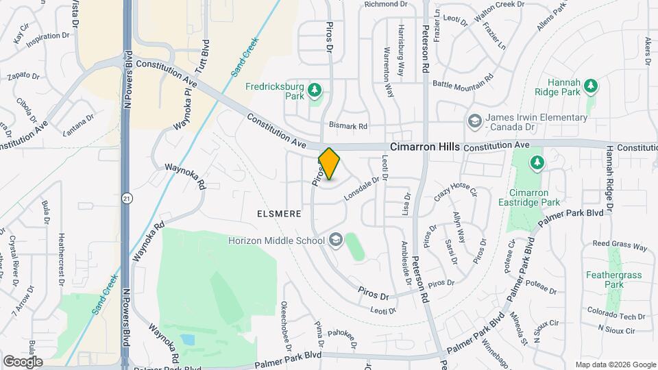 6460 Mohican Dr Map and Location Details