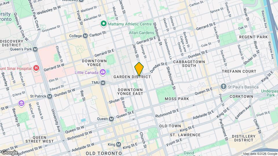 159 Dundas St E Map and Location Details