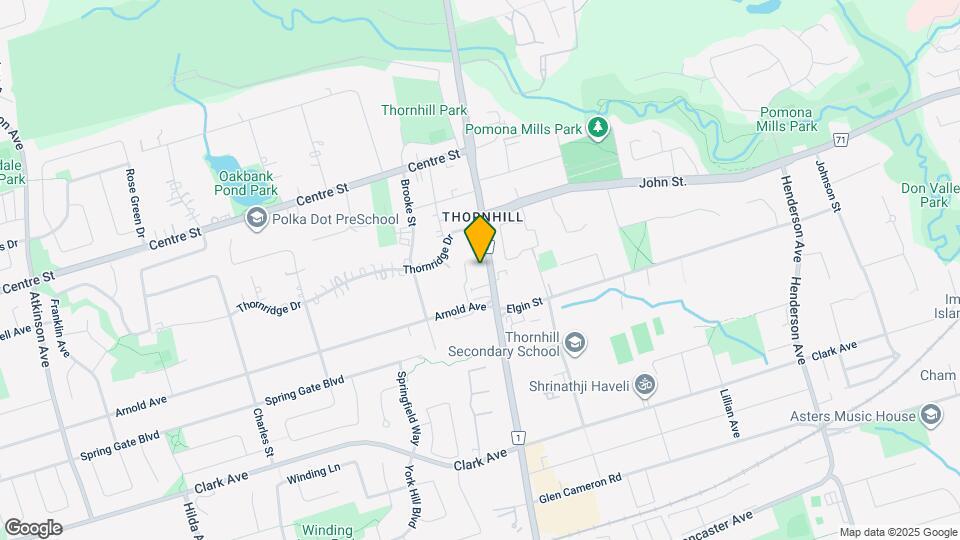 204-7608 Yonge St Map and Location Details