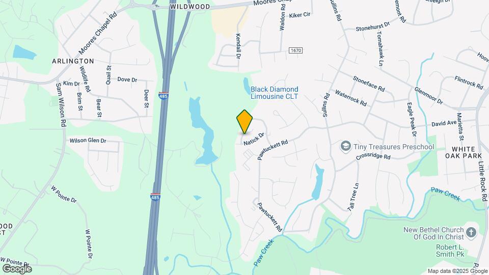 6613 Pennacook Dr Map and Location Details