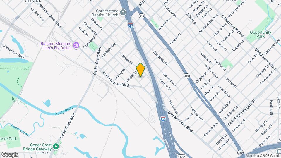 1417 Hamburg St Map and Location Details