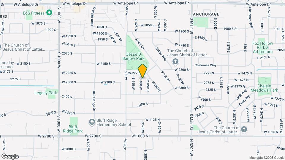 2248 S 400 W Map and Location Details