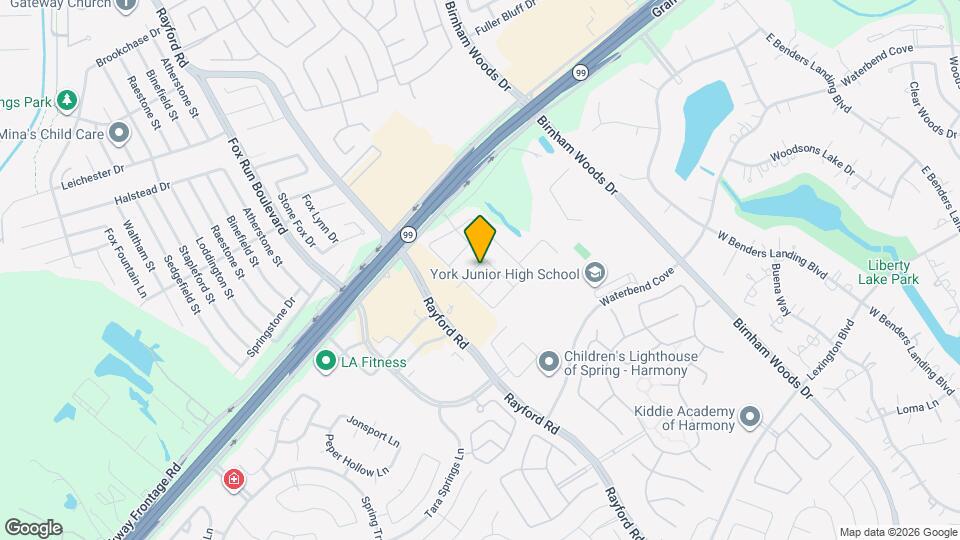 2818 Lockeridge Oaks Dr Map and Location Details