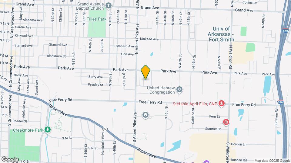 212 N 43rd St Map and Location Details