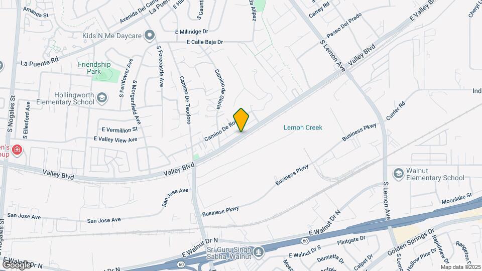 19891 Valley Blvd Map and Location Details