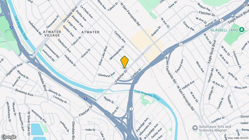 2729 Fletcher Dr Map and Location Details