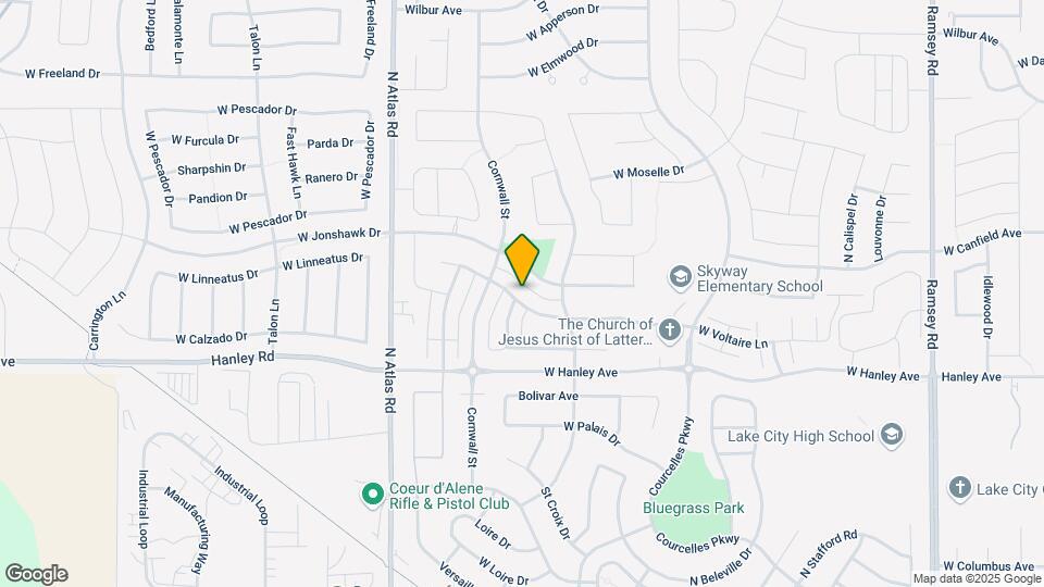 2805 W Dumont Dr Map and Location Details