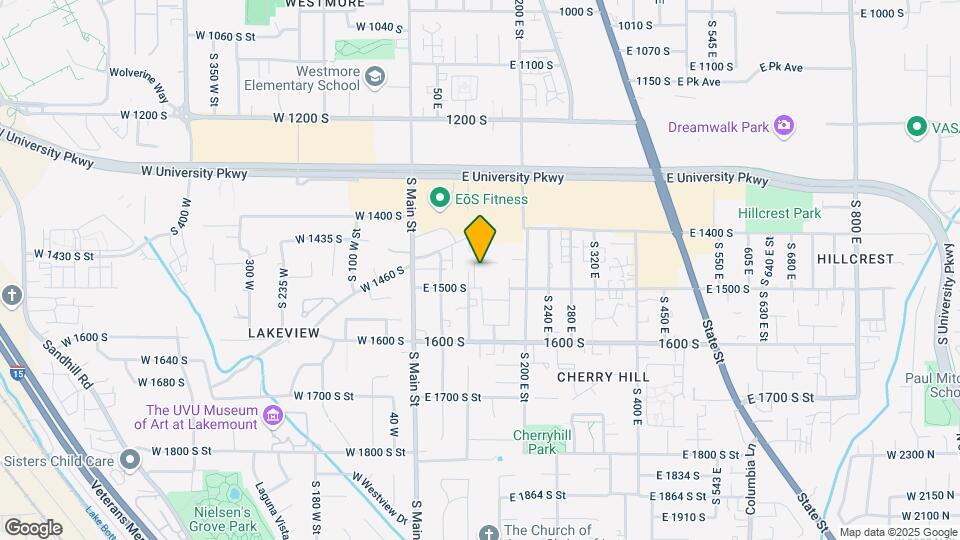 1451 S 110 E Map and Location Details